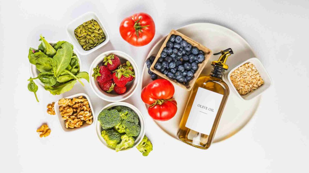 5 pilares de la dieta antiinflamatoria en menopausia